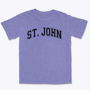 St. John Catholic School Varsity Arch Premium Heavyweight T-shirt