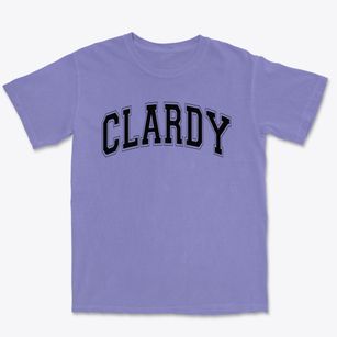 Clardy Elementary School Varsity Arch Premium Heavyweight T-shirt