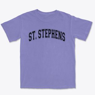 Saint Stephens Academy Varsity Arch Premium Heavyweight T-shirt