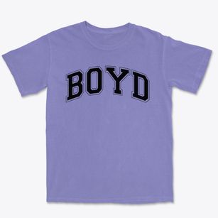 Boyd Elementary School Varsity Arch Premium Heavyweight T-shirt