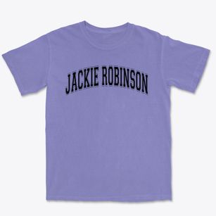 Junior High School 13 Jackie Robinson Varsity Arch Premium Heavyweight T-shirt