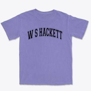 W S Hackett Middle School Varsity Arch Premium Heavyweight T-shirt