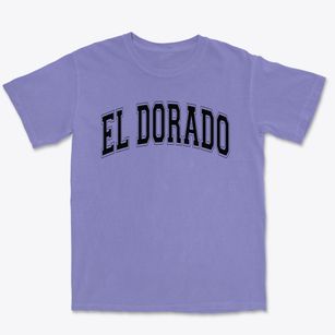 El Dorado Elementary School Varsity Arch Premium Heavyweight T-shirt
