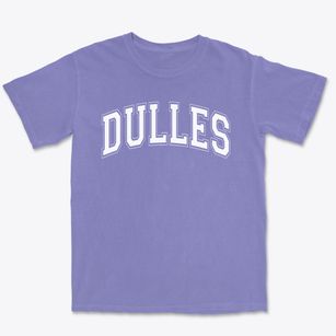 Dulles Elementary School Varsity Arch Premium Heavyweight T-shirt