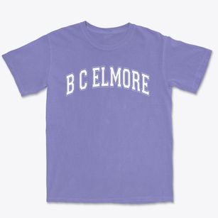 B C Elmore Middle School Varsity Arch Premium Heavyweight T-shirt