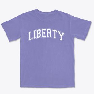 Liberty High School Varsity Arch Premium Heavyweight T-shirt