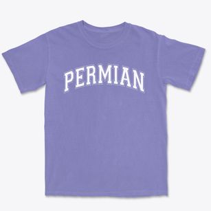 Permian High School Varsity Arch Premium Heavyweight T-shirt