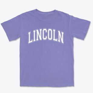 Lincoln Elementary School Varsity Arch Premium Heavyweight T-shirt