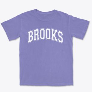 Brooks Elementary School Varsity Arch Premium Heavyweight T-shirt