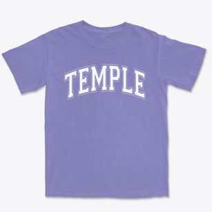 Temple Christian School Varsity Arch Premium Heavyweight T-shirt