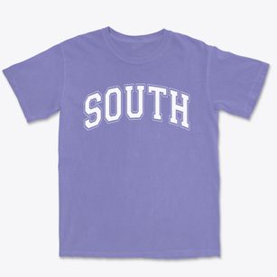 South Memorial Elementary School Varsity Arch Premium Heavyweight T-shirt