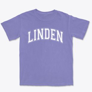 Linden High School Varsity Arch Premium Heavyweight T-shirt