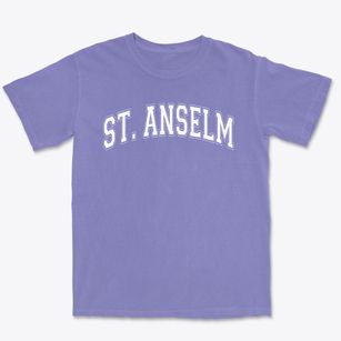 Saint Anselm School Varsity Arch Premium Heavyweight T-shirt