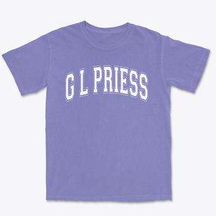 G L Priess Elementary School Varsity Arch Premium Heavyweight T-shirt