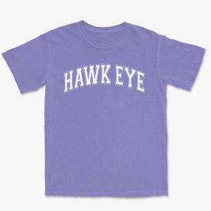 Hawk Eye Elementary School Varsity Arch Premium Heavyweight T-shirt