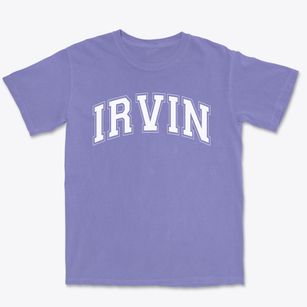 Wm Irvin Elementary School Varsity Arch Premium Heavyweight T-shirt