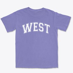 West Middle School Varsity Arch Premium Heavyweight T-shirt