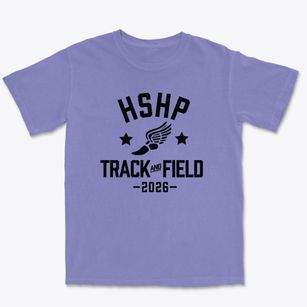 Harlingen School Of Health Professions Track and Field Premium Heavyweight T-shirt