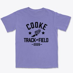 Cooke Early Childhood Center Track and Field Premium Heavyweight T-shirt