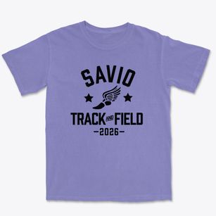 Savio Track and Field Premium Heavyweight T-shirt