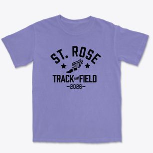 St Rose Of Lima Parish Track and Field Premium Heavyweight T-shirt