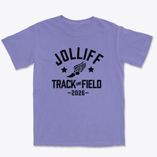 Jolliff Middle School Track and Field Premium Heavyweight T-shirt