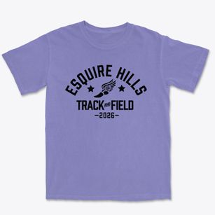 Esquire Hills Elementary School Track and Field Premium Heavyweight T-shirt