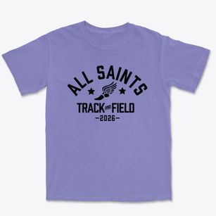 All Saints Catholic School Track and Field Premium Heavyweight T-shirt