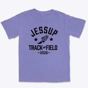 Jessup Elementary School Track and Field Premium Heavyweight T-shirt