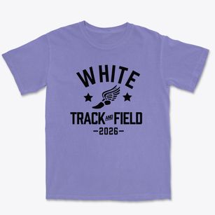 White Mountains Bible Academy Track and Field Premium Heavyweight T-shirt