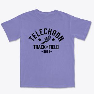 Telechron Elementary School Track and Field Premium Heavyweight T-shirt