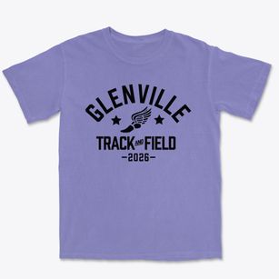 Glenville Elementary School Track and Field Premium Heavyweight T-shirt