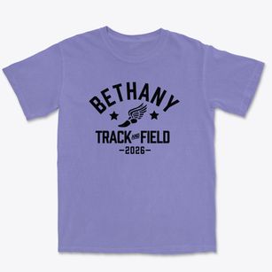 Bethany Christian School Track and Field Premium Heavyweight T-shirt