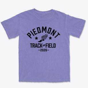 Piedmont College - Athens Track and Field Premium Heavyweight T-shirt