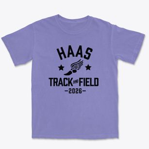 Hawaii Academy Of Arts And Science Track and Field Premium Heavyweight T-shirt