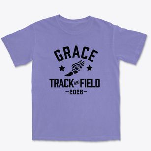 Grace Lutheran School Track and Field Premium Heavyweight T-shirt