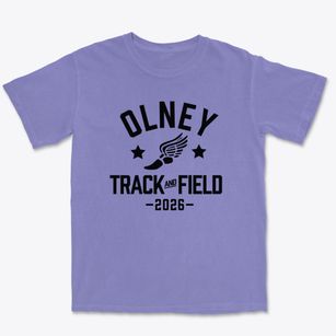 Olney Christian Academy Track and Field Premium Heavyweight T-shirt