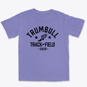 Trumbull Elementary School Track and Field Premium Heavyweight T-shirt