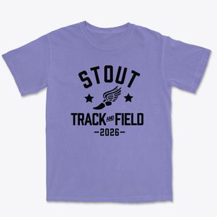 Stout Elementary School Track and Field Premium Heavyweight T-shirt