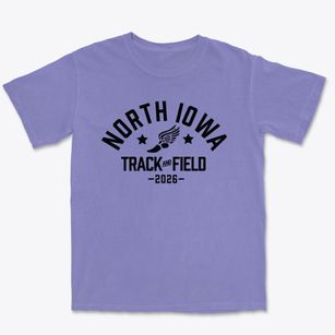 North Iowa Christian School Track and Field Premium Heavyweight T-shirt