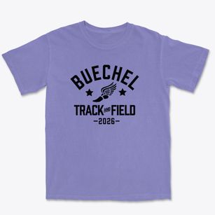 Buechel Metropolitan High School Track and Field Premium Heavyweight T-shirt