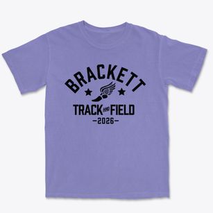 Brackett Elementary School Track and Field Premium Heavyweight T-shirt
