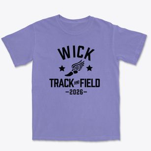 Wick Elementary School Track and Field Premium Heavyweight T-shirt
