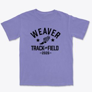 Weaver Elementary School Track and Field Premium Heavyweight T-shirt