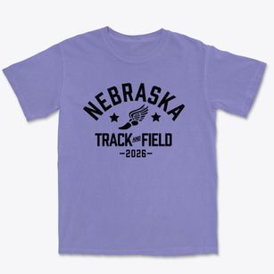 Nebraska Christian School Track and Field Premium Heavyweight T-shirt
