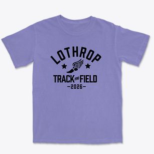 Lothrop Magnet Center Track and Field Premium Heavyweight T-shirt