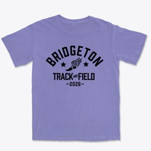 Bridgeton Christian School Track and Field Premium Heavyweight T-shirt