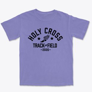 Holy Cross School Track and Field Premium Heavyweight T-shirt