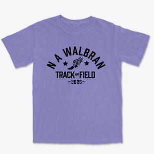 N A Walbran Elementary School Track and Field Premium Heavyweight T-shirt