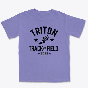 Triton High School Track and Field Premium Heavyweight T-shirt